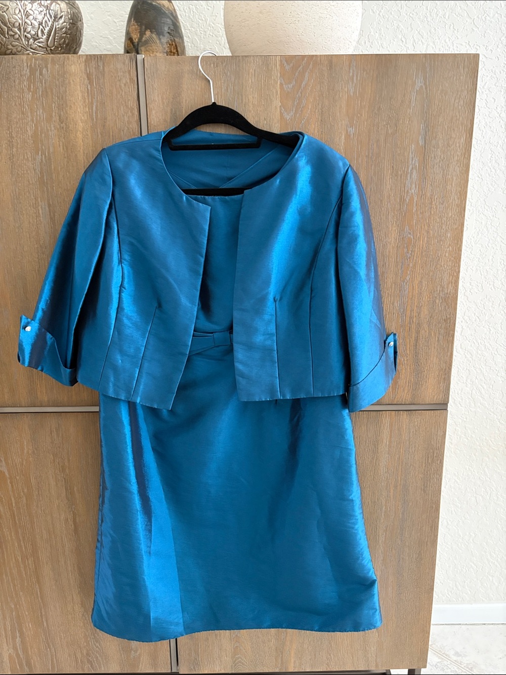 Jade by Jasmine Sheath Dress with 3/4 Sleeve Jacket